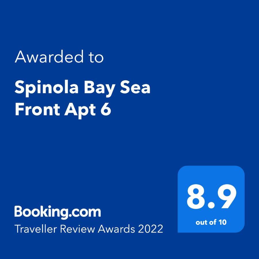 Spinola Bay Sea Front Apt 6 Saint Julian's Ngoại thất bức ảnh